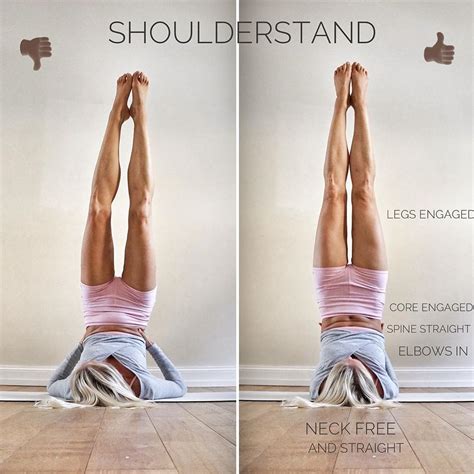 We love this Shoulder Stand tutorial by @ania_75 💕 ⠀⠀⠀⠀⠀⠀⠀⠀⠀ “This pose has many benefits a ...