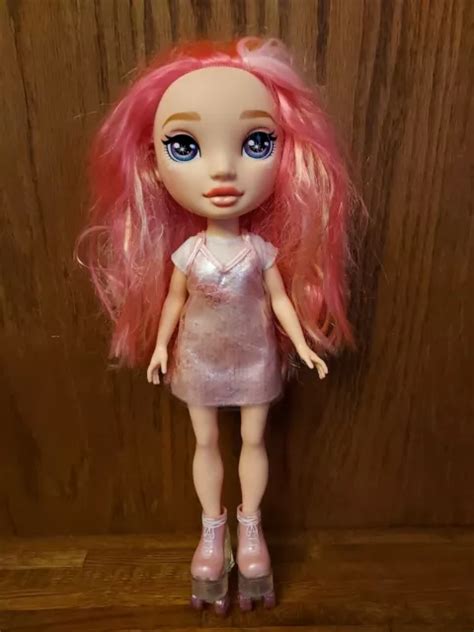 MGA RAINBOW HIGH Pixie Rose Surprise Poopsie Doll Pink Hair w/ Roller Skates $15.00 - PicClick