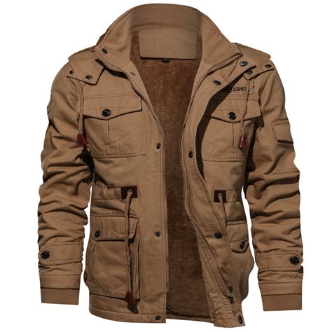 Thick Water Jacket 2020 Men'S Winter Jackets Thicken Warm Hooded Coat Thermal Army Military ...