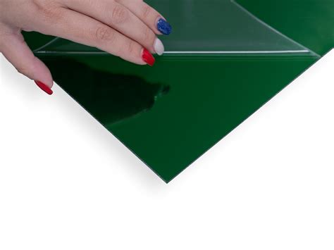 Craft Plastic Mirror | Green Acrylic Sheet