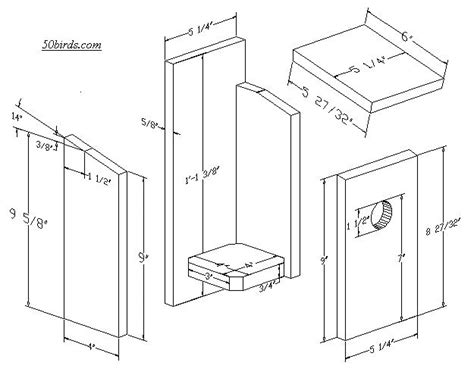 Swallow Bird House Plans | plougonver.com