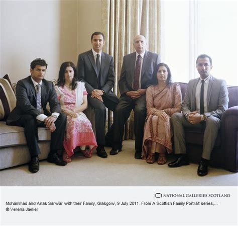 Mohammad and Anas Sarwar with their Family, Glasgow, 9 July 2011. From ...