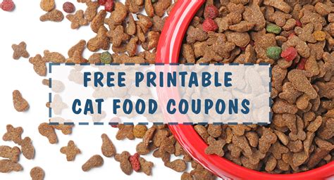 Free Printable Cat Food Coupons - Couponing 101