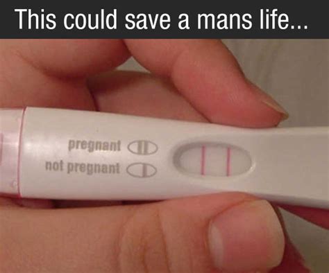 Pregnancy Test Can Save a Man's Life