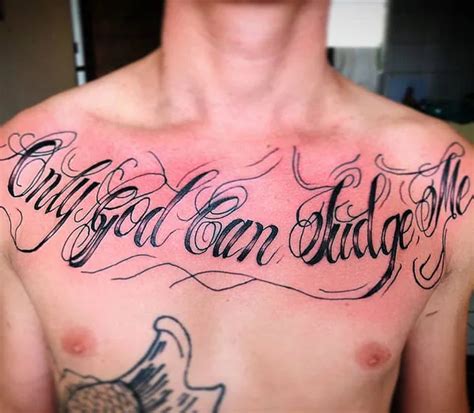 142 Carefree “Only God Can Judge Me” Tattoos To Obtain Open-Mindedness