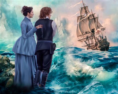 Outlander Love & Art By Vera Adxer | Outlander fan art, Outlander, Outlander tv