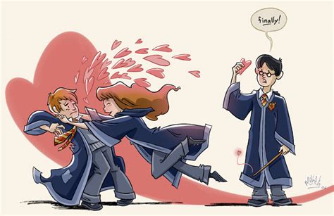 Harry, Ron, Hermione - Harry, Ron and Hermione Fan Art (357724) - Fanpop