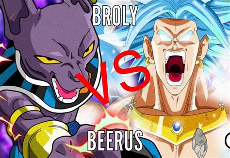 SSB Broly Vs Beerus | DragonBallZ Amino