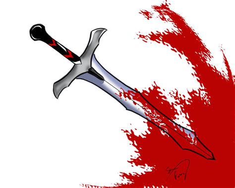 Bloodied Sword by samirfaraz667 on DeviantArt