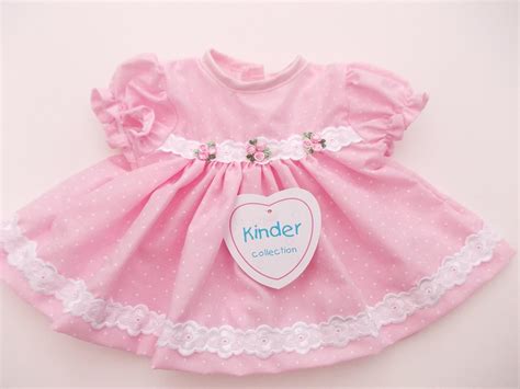 BNWT Kinder Baby Girls Clothes Reborn Newborn Premature Pretty Pink ...