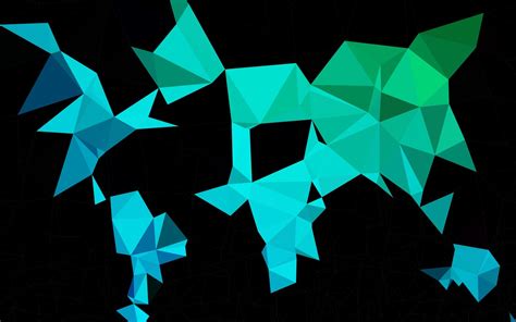 Dark Blue, Green vector polygonal pattern. 6980268 Vector Art at Vecteezy