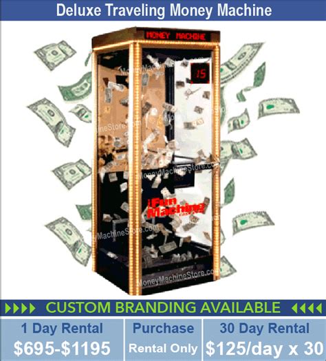 Money Machine Cash Cube - National Rentals and Sales