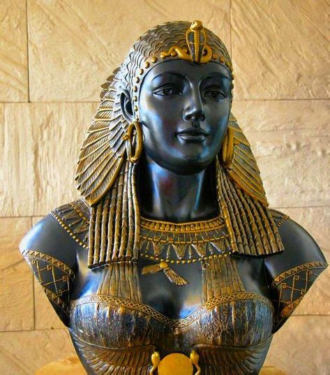 #Queen #Cleopatra VII (reign 51-30 BC) She was the daughter of Ptolemy XII; at the age of 17 she ...