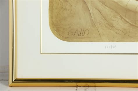 Frank Gallo Limited Edition Lithograph on Paper "The Faint" | EBTH