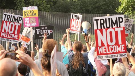 Thousands march against Trump in rowdy London protests | Fox News