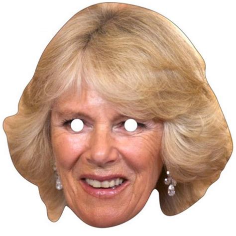 Camilla Parker Bowles Celebrity Mask 313A - British Theme - Party Props ...