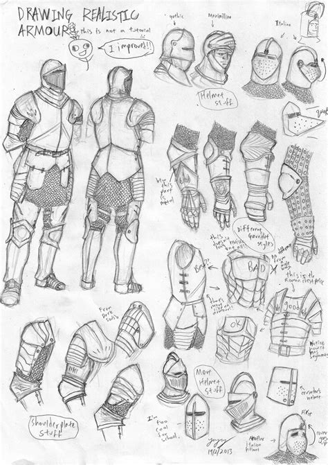 Medieval European Armour Sketch by Iron-sage on DeviantArt