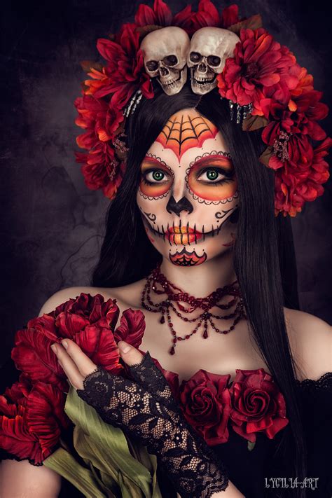 la Catrina by Lycilia on DeviantArt