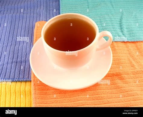 White cup and plate hi-res stock photography and images - Alamy