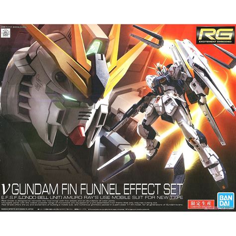 Review RG X-93 NU GUNDAM FIN FUNNEL EFFECT SET ราคาเท่านั้น ฿2,550