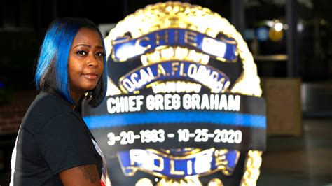 Ocala Police Chief Greg Graham helped change her life