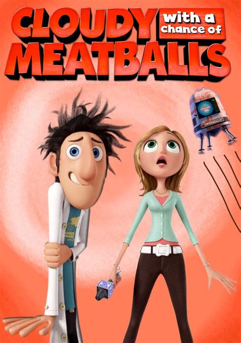 Cloudy With A Chance Of Meatballs Poster English