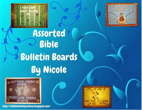 Bible Fun For Kids: Assorted Bulletin Boards By Nicole Kinder Bulletin Boards, Toddler Bulletin ...