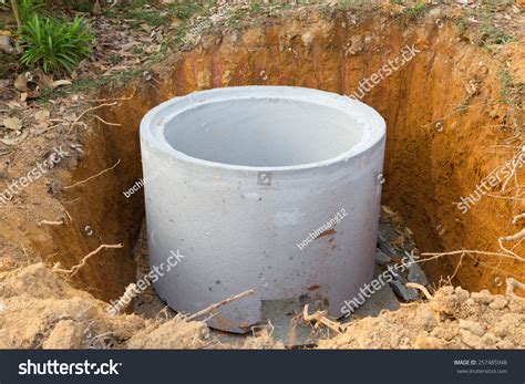 Sewage Drainage System Construction Stock Photo 257485948 | Shutterstock