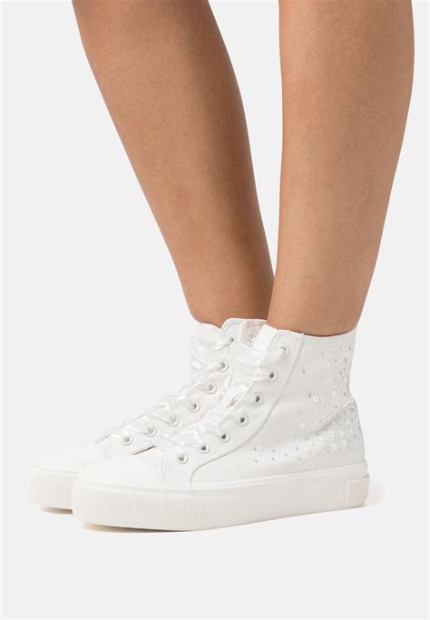 Anna Field Sneakers hoog - white/wit - Zalando.be