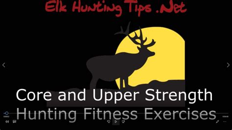 Quick Elk Hunting Tips 7-17-2017