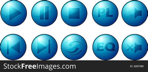 44+ Light blue buttons collection Free Stock Photos - StockFreeImages