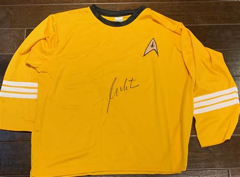 William Shatner Autographed Star Trek Uniform