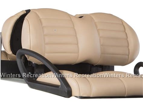 Club Car Onward, Premium Seat Cushion - Light Beige - Front Back ...