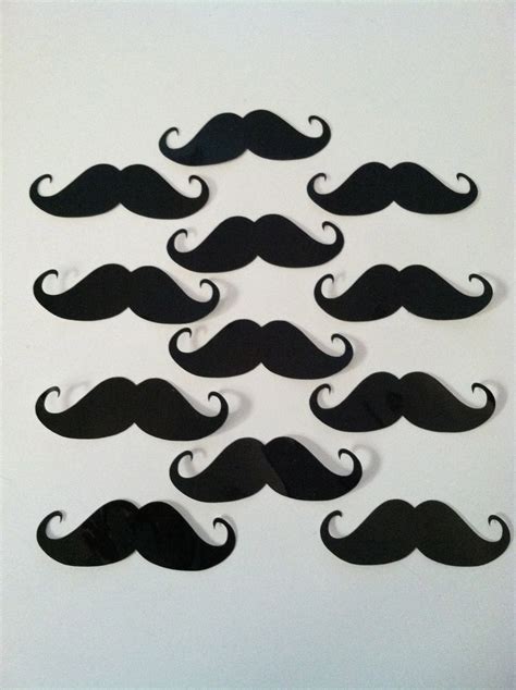 MUSTACHE STICKERS set of 10 | Etsy