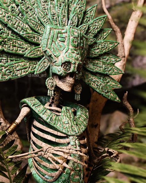 Mictlantecuhtli, a god of the dead and the king of Mictlan (underworld). "The worship of ...