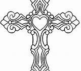 Coloring Pages Cross With Wings At GetColoringscom  Free Printable sketch template