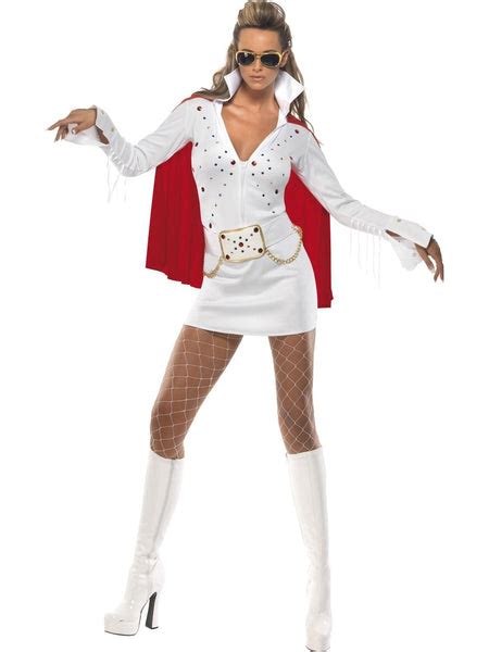 Elvis Viva Las Vegas Adult Women's Costume front