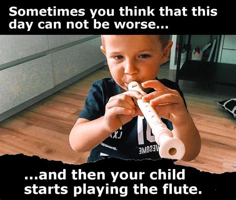 Funny child with a flute | Funny band memes, Funny kids, Band humor