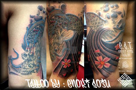 Japanese Art Tattoo By Enoki Soju by enokisoju on DeviantArt