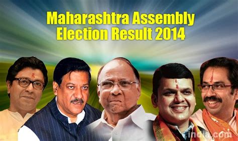 Maharashtra State Assembly Election Results 2014 Live news Update: BJP ...