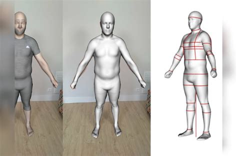 3D scan your body with a phone - a new way to buy sports clothing - Kit Radar