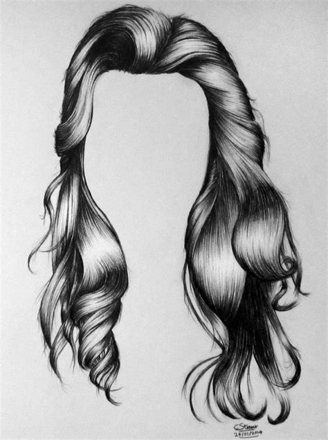 See the latest #hairstyles on our tumblr! It's awsome. | Realistic hair drawing, How to draw ...