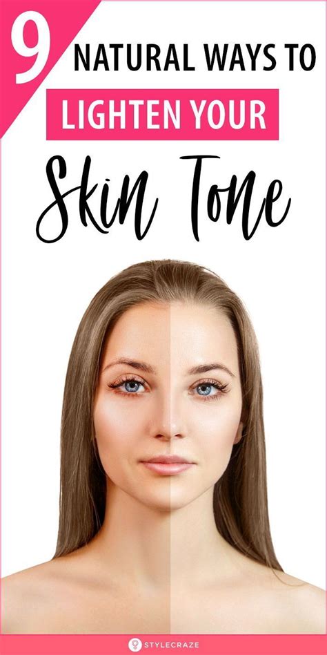 9 Natural Ways To Lighten Your Skin Tone: We have put together home ...