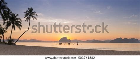 Beautiful Sunset Palawan Philippines Stock Photo 503761882 | Shutterstock