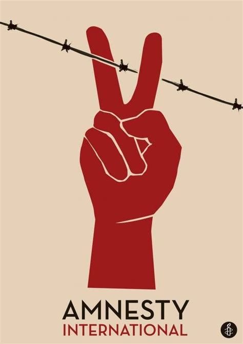 Amnesty International Poster | Amnesty international, Political posters, 50 years anniversary