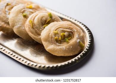 Chirote Chiroti Sweet Dish Karnataka Maharashtra Stock Photo 1231752808 ...