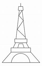 Printable The Eiffel Tower coloring Page  Download Print Or Color sketch template