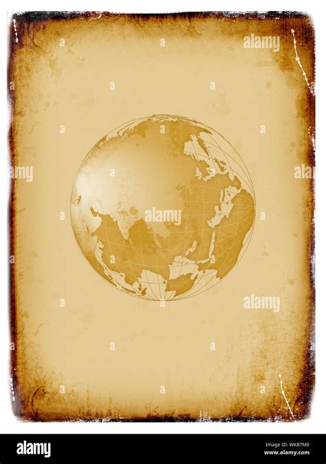 Old World Map Background