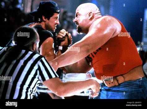 SYLVESTER STALLONE, RICK ZUMWALT, OVER THE TOP, 1987 Stock Photo - Alamy