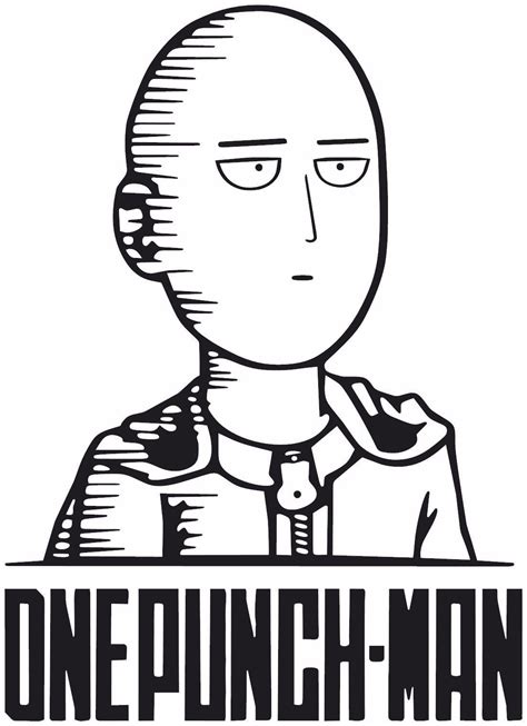 One Punch Man -- Saitama Anime Decal Sticker for Car/Truck/Laptop Saitama One Punch Man, Chibi ...